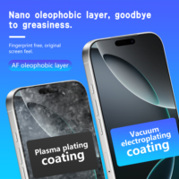 Film de protection personnalisé en usine, anti-reflet, HD, transparent, 2.5D, 3D, vente en gros pour iPhone 17 Pro Max