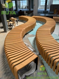 Banco de Madera Maciza para Exteriores, Simple, para Parques, Áreas de Descanso, Estaciones de <span class=keywords><strong>Metro</strong></span> Comunitarias, Parques de Atracciones - Product Image 5