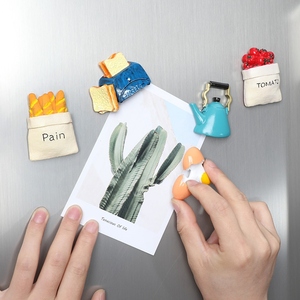 P1284 Magnete <span class=keywords><strong>per</strong></span> <span class=keywords><strong>Frigorifero</strong></span> Creativo a Forma di Cibo, in Resina Stereoscopica, Decorazione <span class=keywords><strong>per</strong></span> Casa e Frigo - Product Image 5