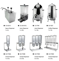 Dispensador de Jugos Portátil de Acero Inoxidable con Grifo, Dispensador de Bebidas a Prueba de Fugas para Fiestas en Casa