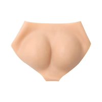 Culottes pour femmes, petite taille, avec rembourrage en silicone pour les fesses et les hanches, culotte sculptante en silicone pour les fesses et lingerie rehausseuse