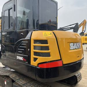 Excavadora Sany SY60CPro de segunda mano, 6 toneladas, equipo de ingeniería para excavación pequeña, de uso nacional. - Product Image 3