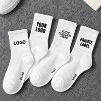 Fabricant de chaussettes de sport, chaussettes pour hommes de haute qualité, MOQ faible, personnalisation, créez votre propre logo, chaussettes de sport en coton pour hommes personnalisées
