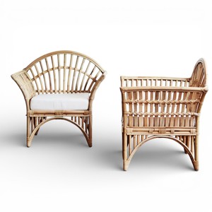 Fauteuil de salon en rotin tressé à la main, chaise relaxante en osier fabriquée à la main, mobilier de jardin, de patio et de balcon, fabricant - Product Image 3