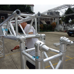 Plate-forme de scène portable extérieure poteau de <span class=keywords><strong>but</strong></span> haut-parleur éclairage treillis - Product Image 3