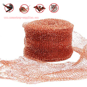 Accessoires en maille de cuivre tricotée, fil de laine d'acier, <span class=keywords><strong>anti</strong></span>-<span class=keywords><strong>chauve</strong></span>-<span class=keywords><strong>souris</strong></span>, écologique, clôture solide, lutte antiparasitaire - Product Image 2