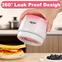 Aohea Thermos en acier inoxydable 304, pot à soupe sous vide, anti-fuite, pour le bureau, l'école