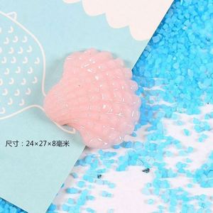 Nouveauté 2020 : Accessoires décoratifs en résine plastique pour pâte à modeler et slime, thème galaxie éducative, étoiles colorées - Product Image 2