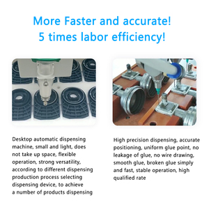 Pin niêm phong các bộ phận ô tô lớp phủ tự động keo pha chế máy lịch thi đấu xoay tự động keo Dispenser máy - Product Image 4