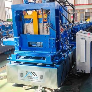 Machine de formage de rouleaux Purlin en acier galvanisé de taille Multy entièrement automatique en gros d'usine - Product Image 4