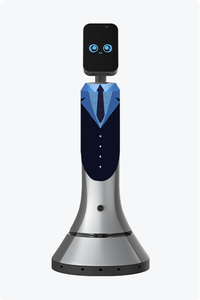 Robot Cameriere Intelligente <span class=keywords><strong>AI</strong></span> 2026 per Ristoranti, Servizio di Consegna, Hotel e Centri Commerciali - Robot di Benvenuto in Vendita - Product Image 2