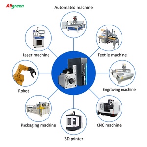 Kit de moteur servo monophasé Allgreen Servos 80mm 750W 220V 3A 2.39N.m 3000RPM 17 bits + driver 80M02430B +LC10P-750 pour machine CNC - Product Image 4