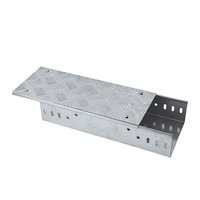 Bandeja Portacables Antipolvo de Acero Galvanizado en Caliente/Acero Inoxidable/Aleación de Aluminio con Cubierta para Electricidad y Comunicaciones