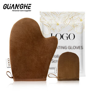 <span class=keywords><strong>Gant</strong></span> éponge exfoliant <span class=keywords><strong>autobronzant</strong></span> couleurs beige et rose gants d'élimination du bronzage <span class=keywords><strong>pour</strong></span> une utilisation corporelle - Product Image 3