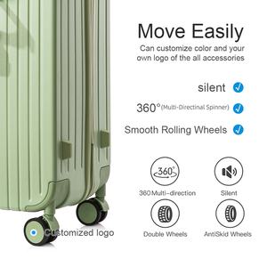 Multifunctional Wide <strong>Trolley</strong> Luggage Bag Front Open Suitcase with Laptop Cup Holder and Charging Port Luggage - Product Image 5