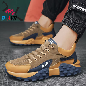 Chaussures de sport pour hommes, baskets décontractées à lacets, chaussures de marche pour hommes - Product Image 4