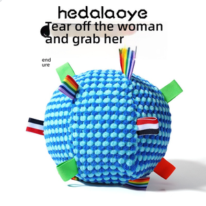 Çevre Dostu Sevimli Klasik Yumuşak Peluş Yenilikçi Karikatür Köpek Oyuncağı Ses Çıkaran Dayanıklı Çiğneme Kaygı Giderici İnteraktif Oyun Diş Temizleyici - Product Image 4