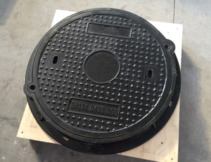 OEM 서비스 EN124 D400 SMC 도난 방지 사각형 원형 맨홀 뚜껑 (도로 안전용) JQ 브랜드 - Product Image 2