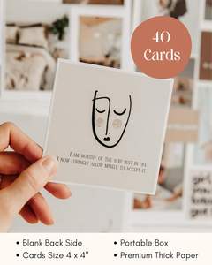 Cartes d'affirmation positive Affirmations quotidiennes pour les femmes Cartes <span class=keywords><strong>de</strong></span> <span class=keywords><strong>motivation</strong></span> Cartes inspirantes pour la <span class=keywords><strong>santé</strong></span> spirituelle et mentale - Product Image 6