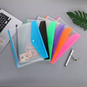 Customized A4 Transparent 11 Holes Binder <b>File</b> <b>Folder</b> Waterproof Button Document for Office Pocket <b>Folder</b> Envelope <b>Folder</b> - Product Image 2