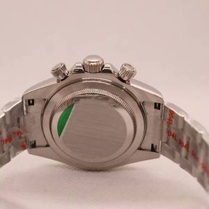Montre à quartz pour homme, étanche, bon marché et tendance, avec boîtier rond en acier inoxydable et mouvement japonais VK62, fabriquée par un fournisseur. - Product Image 4