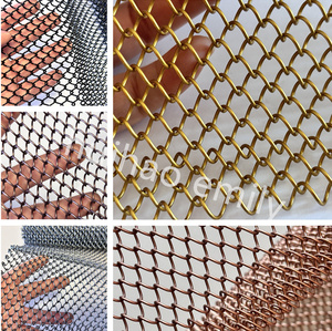 Voilage métallique tissé en maille à maillons de 1,2 mm pour <span class=keywords><strong>plafond</strong></span> d'hôtel et cheminée, avec services de découpe et de soudure - Product Image 5