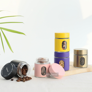 Highwin nhỏ cà phê Canister thép không gỉ thực phẩm lưu trữ container - Product Image 3