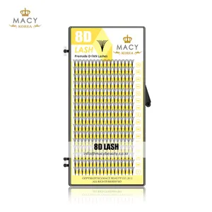 Corea calidad macy extensión de pestañas 8D visón pestañas magento extensiones - Product Image 1