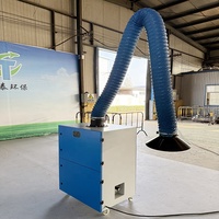 Nouveau modèle 2026 Jiutai Extracteur de fumée de soudage mobile de haute qualité Purificateur de fumée Bras simple Bras double
