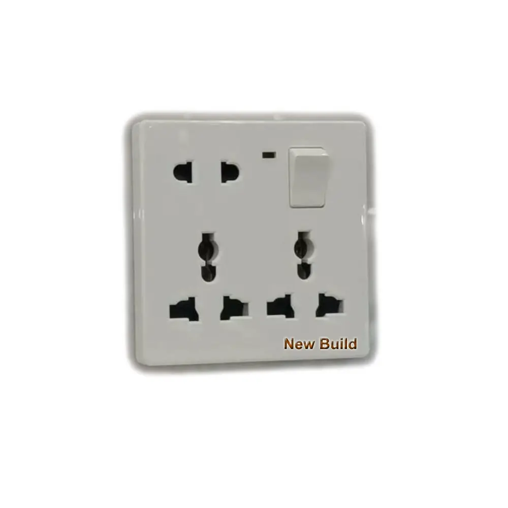 Vente en gros Nouveau design MF USB A + C prise blanche Interrupteur mural