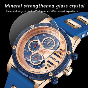 Reloj de Cuarzo para Hombre Sanda 5508, Superventas, Seis Agujas Luminosas, Resistente al Agua, para Negocios y Deportes - Product Image 6