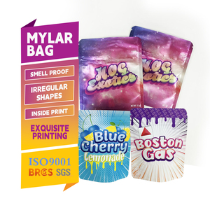 Custom CR Stand Up Pouch Pinch Pull Child Resistant Zipper Smell Proof Opaque Foil Lined Free Sample OEM Factory - Product Image 1