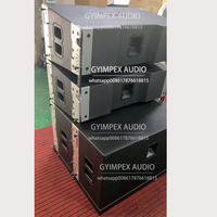 Caja de altavoz de matriz de línea bidireccional dual de 10 pulgadas V210 para interior y exterior show en vivo sistema de sonido de altavoz de audio profesional