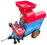 Machine à égrener le maïs à moteur diesel à haute productivité, petite machine à égrener domestique 6HP à 3 axes