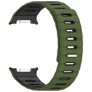 Correas de Reloj de Silicona Magnéticas de Dos Tonos al por Mayor OEM, Correas Deportivas de Repuesto para Samsung Galaxy Watch 9 8 - Product Image 6
