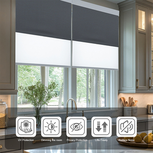 Persianas Enrollables de la Mejor Calidad para Decoración del Hogar, para Ventanas de Doble Hoja, Productos Inteligentes, Dispositivos, Tenda a Rullo, Noche y Día - Product Image 2