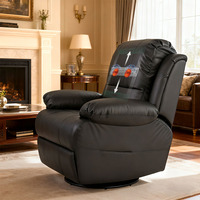 Canapé de massage ergonomique et inclinable réglable avec fonction de chauffage pour une relaxation complète du corps, canapé de massage par pression des points d'acupuncture