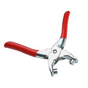 Đinh tán công cụ dây giày Kìm lỗ đấm Kìm dụng cụ cầm tay với khóa bắt 6 inch và 100 pcs 4mm đinh tán cho đấm vành đai da - Product Image 1