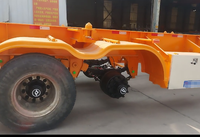 Semi-remorque porte-conteneurs squelette 3 essieux 40 pieds en acier – Prix usine