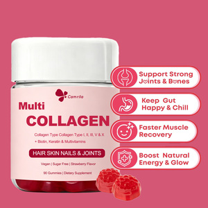 คอลลาเจนกัมมี่แคปซูลบำรุงเล็บ - ช่วยให้ผิวกระจ่างใส บำรุงเส้นผมและเล็บ โปรตีนสูง สำหรับคนทานวีแกน บรรจุ 90 เม็ด - Product Image 2
