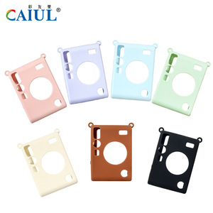 Fuji Mini <span class=keywords><strong>EVO</strong></span> Étui en silicone motif cuir <span class=keywords><strong>Instax</strong></span> <span class=keywords><strong>EVO</strong></span> Shield Housse de protection en plastique pour appareil photo numérique Sacs vidéo Produit - Product Image 1