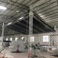 Scène pliable portable Layher en acier de haute qualité, conception de cadre modulaire léger sur mesure, installation rapide, capacité de charge de 750 kg