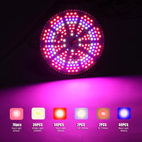 Ampoule LED de culture PAR38 rouge profond 660 nm, ampoule LED de culture spot, lumière E27 25W PAR LED de culture, spectre complet