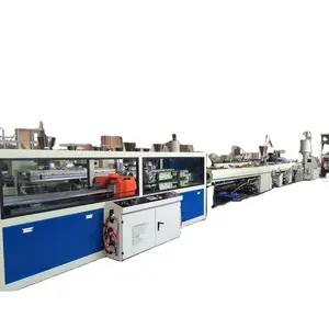 Manufactory direct tube full-auto making moulding hdpe ppr pp pe pvc single screw extruder plastic pipe extrusion machine