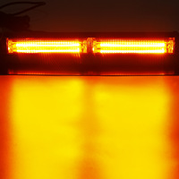 Nueva luz LED COB DE EMERGENCIA estroboscópica Flash 12V 24V luces de advertencia de parabrisas de coche de alta intensidad lámpara de señal intermitente de tablero de vehículo