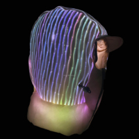 Gorro Ushanka LED Recargable por USB, Gorro de Invierno Cálido para Hombre y Mujer