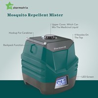 Système anti-moustiques durable en HDPE pour l'extérieur avec fonctions intelligentes Capacité écologique de 15L électrique pour les grands jardins