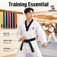 Vente en gros Ceintures d'arts martiaux Woosung Ceinture de karaté Ceintures de taekwondo