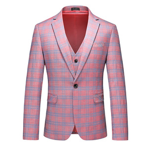Personnalisation en gros, <span class=keywords><strong>prix</strong></span> d'usine 2023, <span class=keywords><strong>costume</strong></span> de cérémonie formel trois pièces de haute qualité pour hommes, viscose/polyester, coupe-vent - Product Image 2