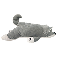 Coussin chauffant électrique USB Jouet en peluche mignon pour chien, avec 3 contrôles de température et de temps, peluche chauffante pour le confort